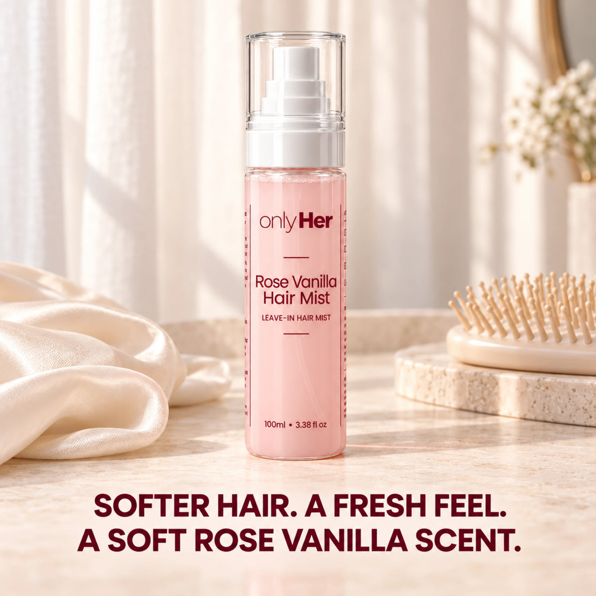 Rose Vanilla Hair Mist